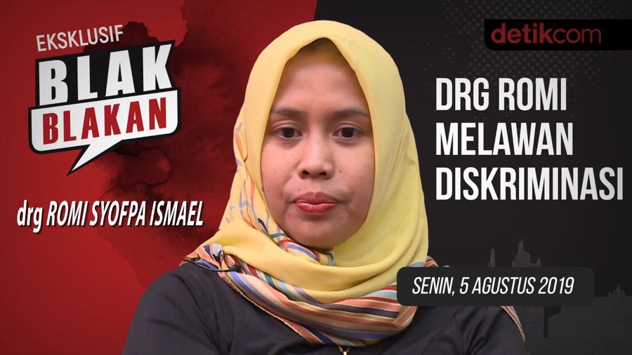 Tonton Blak-blakan drg Romi: Melawan Diskriminasi