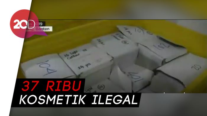 BPOM dan Polda Metro Bongkar Gudang Kosmetik Ilegal di Tangerang