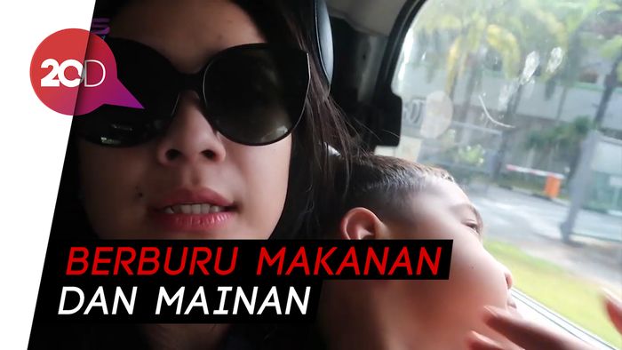 Nagita Slavina Pilih ke Singapura saat Jakarta Mati Lampu