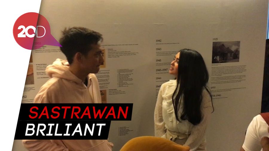 Adipati dan Ayushita Sebut Pramoedya Ananta Toer Sastrawan Brilian