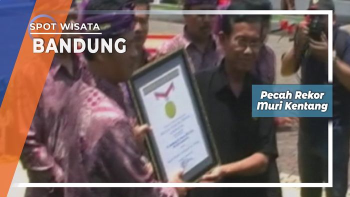 Pecah Rekor Muri Kentang, Bandung   