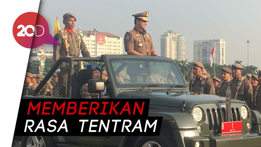 HUT ke-69 Satpol PP, Anies: Jadilah Petugas yang Tegas dan Humanis