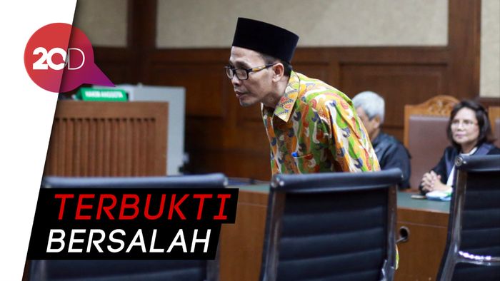 Suap Rommy, Muafaq Wirahadi Divonis 1 Tahun 6 Bulan Bui