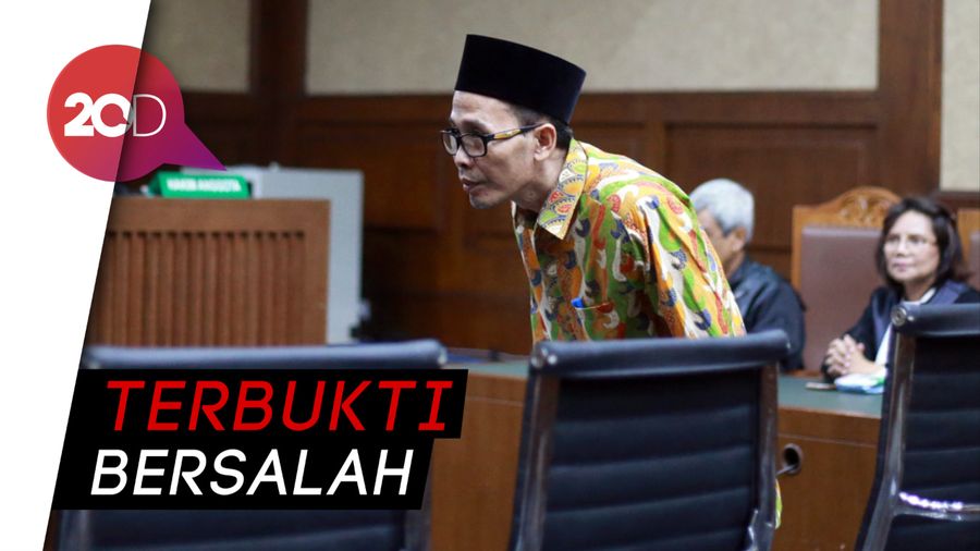 Suap Rommy, Muafaq Wirahadi Divonis 1 Tahun 6 Bulan Bui