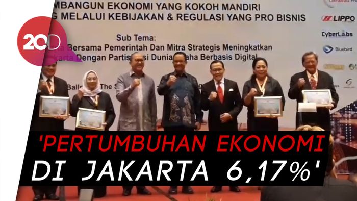 Anies Sebut Pertumbuhan Ekonomi di Jakarta Baik: Ada Kepastian Regulasi
