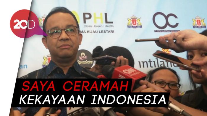 Kata Anies Soal Kritik Anggota Dewan Saat Ia ke Luar Negeri