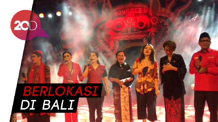 Krisdayanti Meriahkan Malam Budaya Kongres PDIP