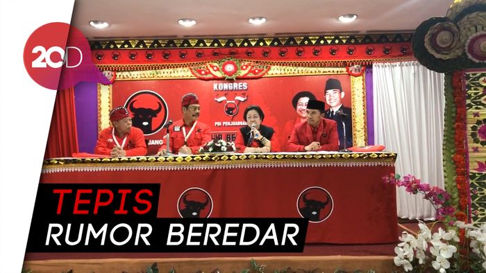 Megawati soal Ketua Harian PDIP: Semua Itu Tak Ada!