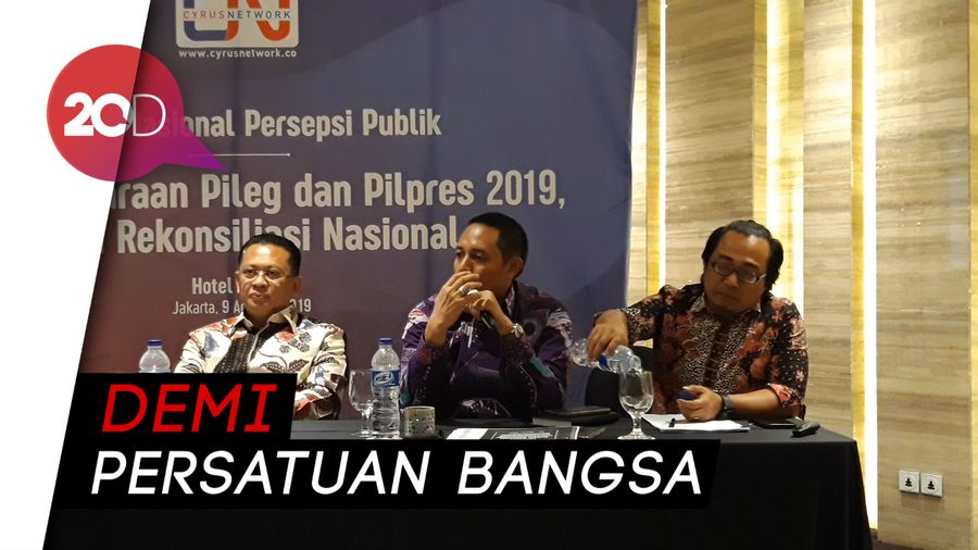 Cyrus: 42,8% Masyarakat Anggap Jokowi Perlu Ajak Gabung Prabowo