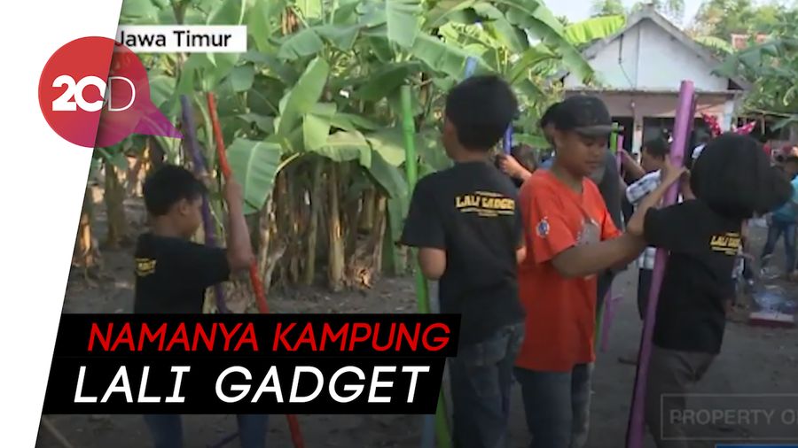 Keren! Ada Kampung Edukasi untuk Atasi Kecanduan Gadget di Surabaya