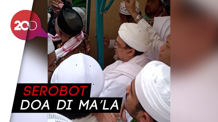 Heboh Habib Rizieq Dituding Serobot Doa di Pemakaman Mbah Moen
