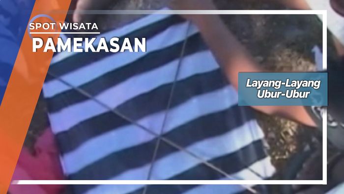  Layang-layang Ubur-ubur Ala Bocah Dusun Ngaporan Kowell Pamekasan