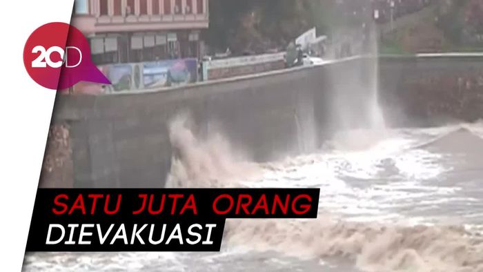 Ganasnya Topan Lekima di China, 13 Orang Tewas