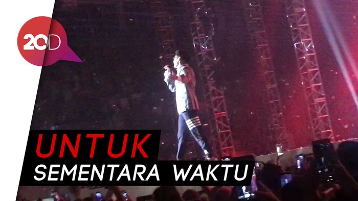 Konser Dekade Pecah Abis, Afgan Pamit!