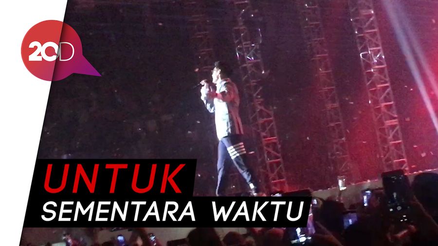 Konser Dekade Pecah Abis, Afgan Pamit!