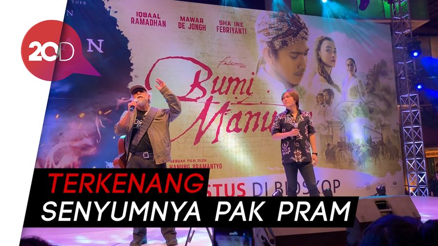 Nyanyi Ibu Pertiwi, Iwan Fals Terbayang Wajah Pramoedya 
