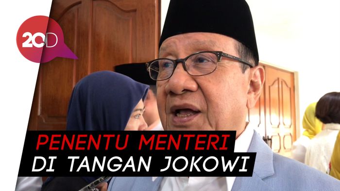 Soal Jatah Menteri, Akbar Tandjung Yakin Jokowi Lihat Suara Partai
