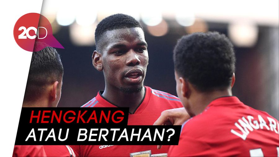 Meski Masih Bersinar Bareng MU, Masa Depan Pogba Masih Abu-abu