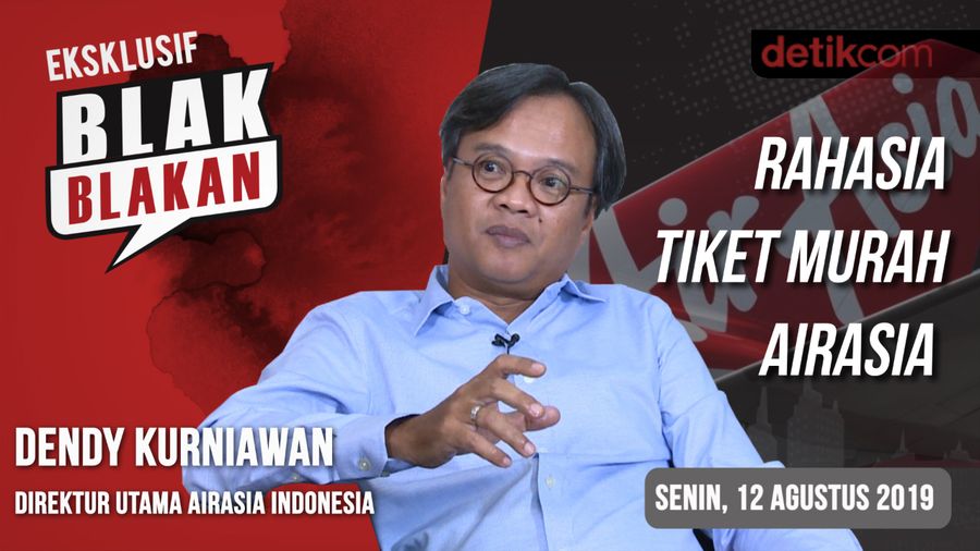 Tonton Blak-blakan Dirut AirAsia: Rahasia Tiket Murah AirAsia
