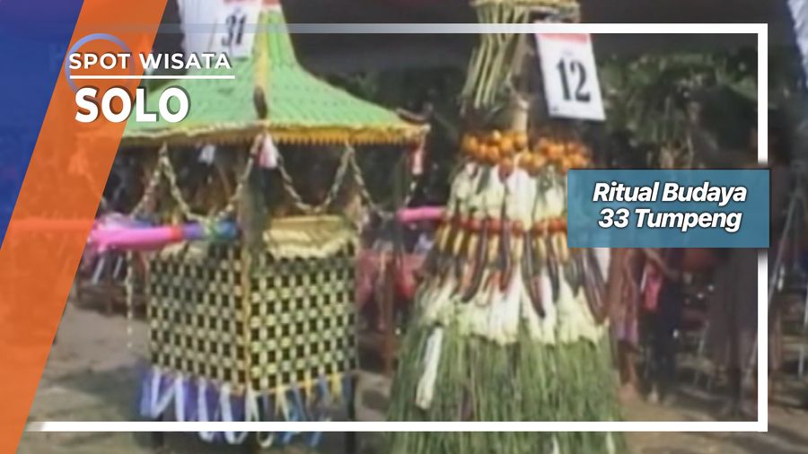 Arak Arakan Budaya 33 Buah Tumpeng, Mata Air Sendang Ledek Solo