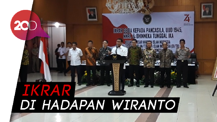 Eks DI/TII, NII, dan Harokah Islam Ikrar Setia NKRI