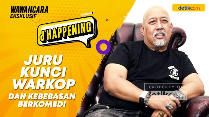 dHappening Indro: Juru Kunci Warkop dan Kemerdekaan Berkomedi