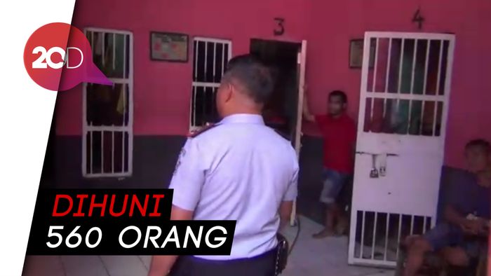Sesak! Rutan Kelas II A Kendari Over Kapasitas