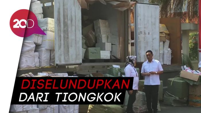 Polisi Gagalkan Penyelundupan Kosmetik Bernilai Miliaran Rupiah