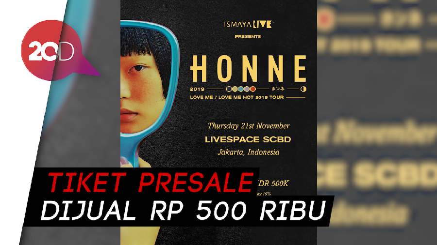 HONNE Akan Konser di Jakarta 21 November