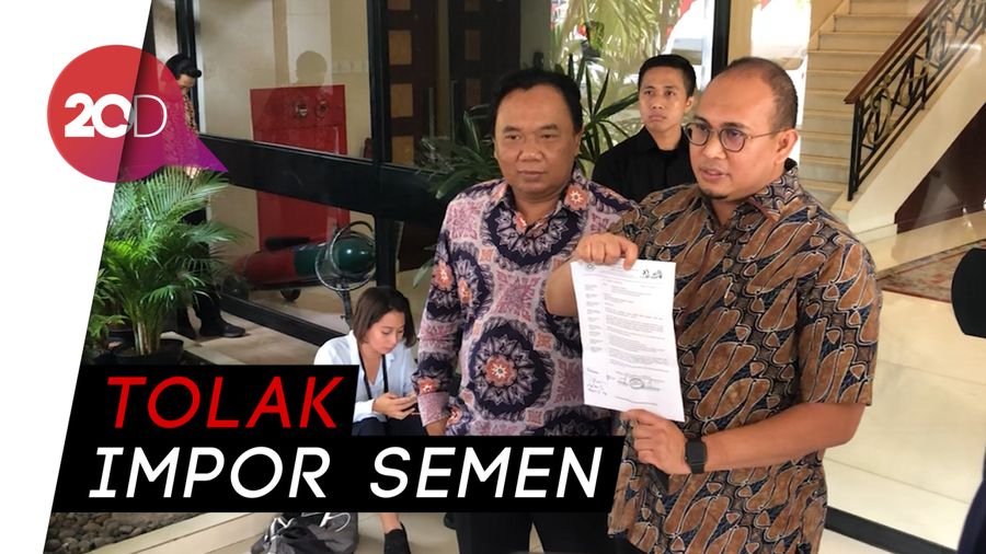 Politisi Gerindra Bahas Polemik Semen di Istana, Bukan Rekonsiliasi
