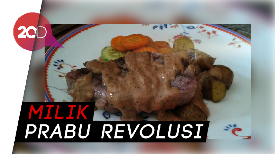 Puas Makan Steak Porsi Jumbo Saus BBQ di Prabu Steak