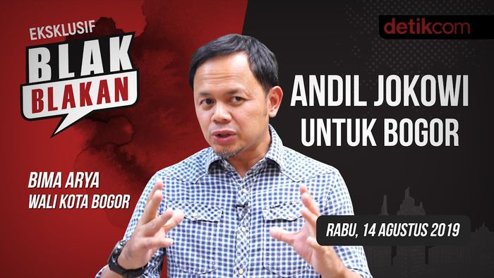 Tonton Blak-blakan Bima Arya: Andil Jokowi Menata Bogor