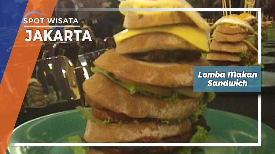 Lomba Makan Sandwich, Jakarta  