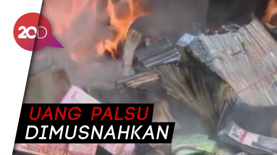 BI dan Polda Sumut Musnahkan Uang Palsu Senilai Rp 1,5 Miliar 