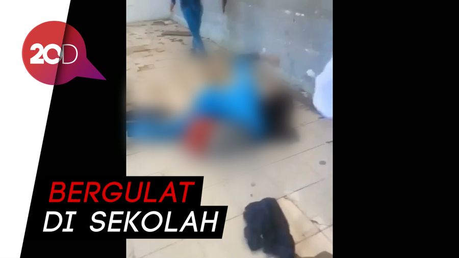 Dua Siswi SMP di Makassar Bergulat Gegara Saling Ejek