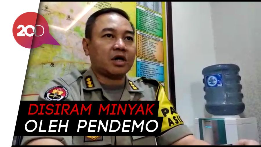 Kronologi 3 Polisi Terbakar Hidup-hidup dalam Demo di Cianjur