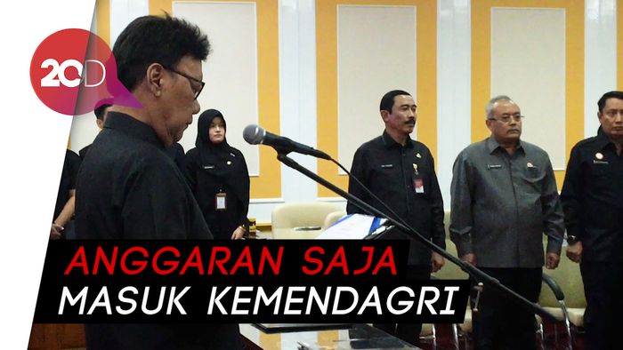 Lantik Pejabat Lingkup DKPP, Mendagri: Tetap Independen