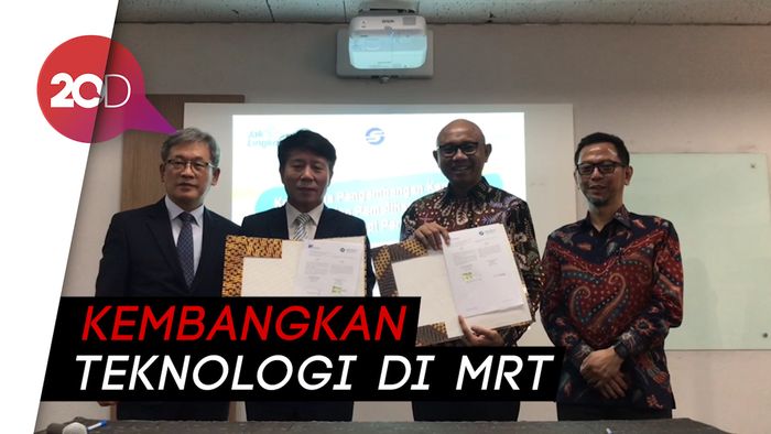  MRT Jakarta Jalin Kerja sama dengan Seoul Metro