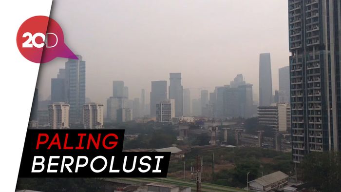 AirVisual: Udara Jakarta Pagi Sangat Tidak Sehat!