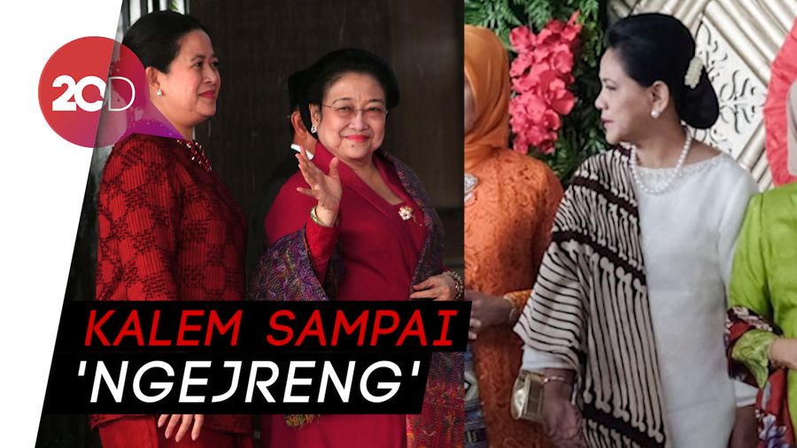 Gaya Iriana hingga Megawati di Red Carpet Sidang Tahunan MPR 2019