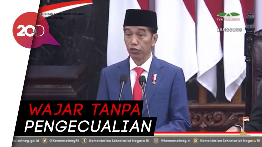Jokowi Pamer Laporan Keuangan 2016-2018 Raih WTP