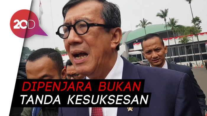 Jokowi soal Korupsi, Menkum: Pencegahan Harus dari Sistem