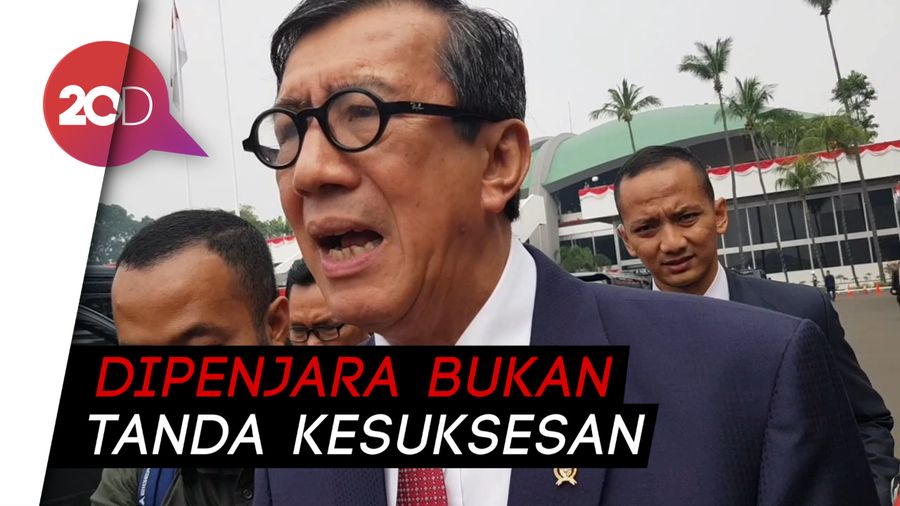 Jokowi soal Korupsi, Menkum: Pencegahan Harus dari Sistem