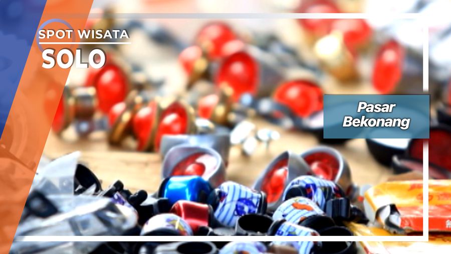 Surga Asesoris Sepeda Hanya Di Hari Kliwon Pasar Bekonang Solo