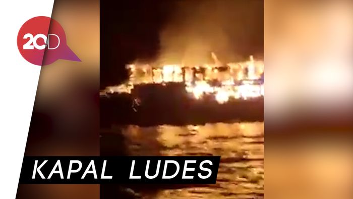 Kapal Terbakar di Perairan Konawe, 7 Orang Tewas