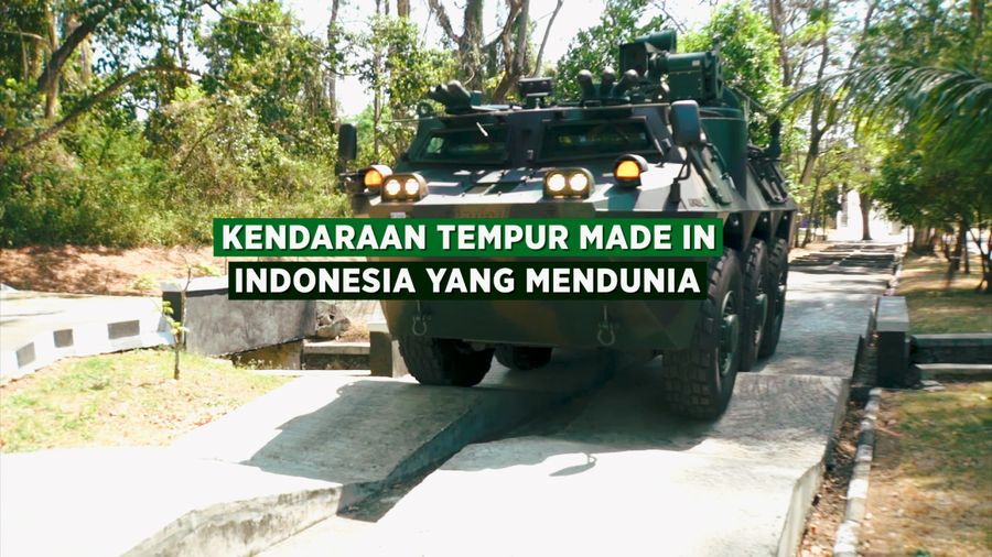 Tonton Kendaraan Tempur Made in Indonesia yang Mendunia
