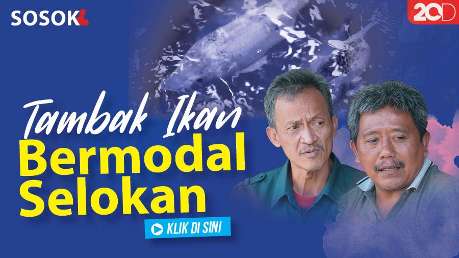 Tambak Ikan Bermodal Selokan