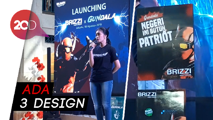 Dukung Indsutri Kreative, Perkenalkan Brizzi Series Gundala