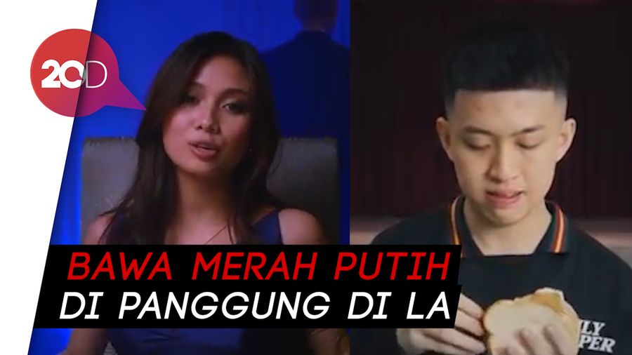 Gaya Rich Brian dan NIKI Rayakan Kemerdekaan Indonesia