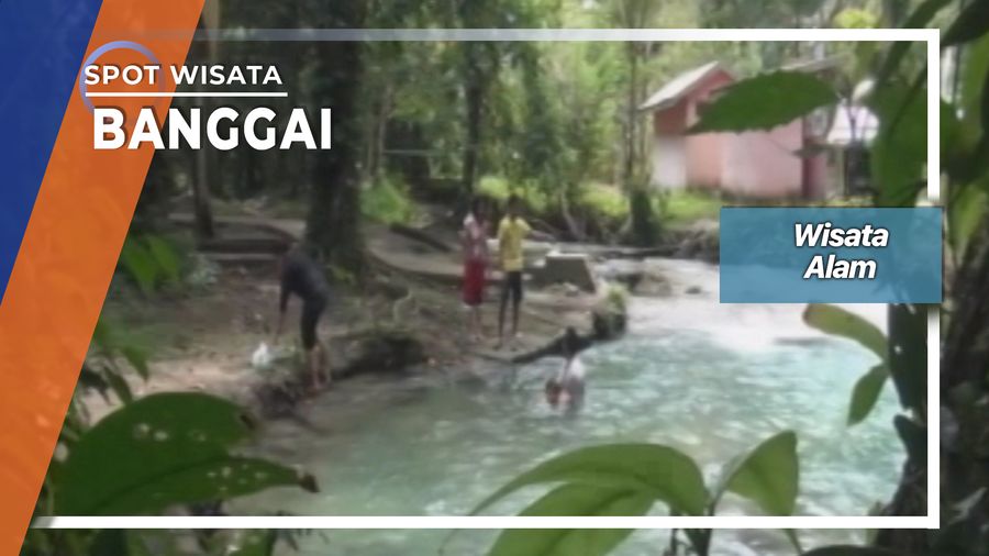 Air Terjun Salodik Kota Luwuk Banggai Di Sulawesi Tengah